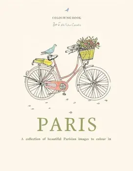 Paris. A collection of beautiful Parisian images to colour in, Hardback/Zoe de Las Cases