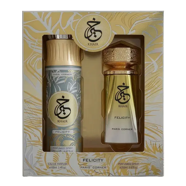 Paris Corner – Khair Felicity Eau De Parfum 100ml + Deodorant Spray 200ml