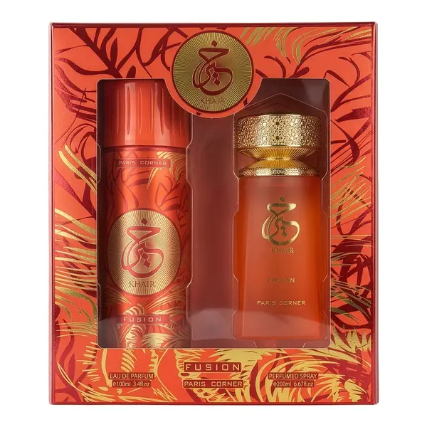 Paris Corner – Khair Fusion Eau De Parfum 100ml + Deodorant Spray 200ml