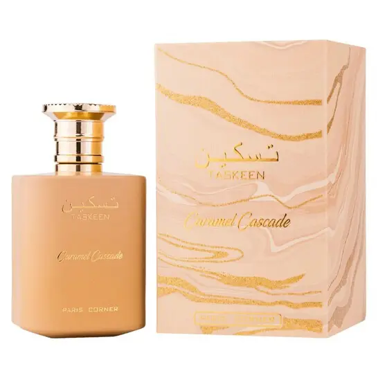 Paris Corner - Taskeen Caramel Cascade, apa de parfum, unisex, 100 ml