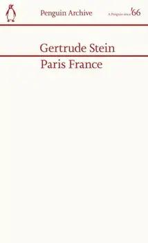 Paris France, Paperback/Gertrude Stein
