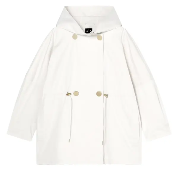 Parka with hood iso L