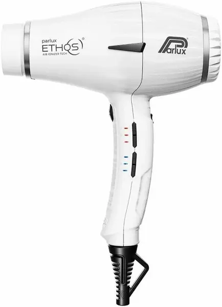 Parlux Uscător de păr ionizant cu control digital Ethos, 2300W, alb