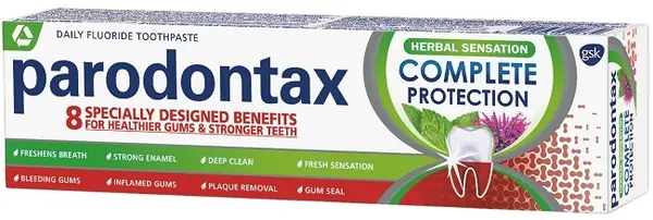 Parodontax Pastă de dinţi Complete Protection Herbal, 75 ml
