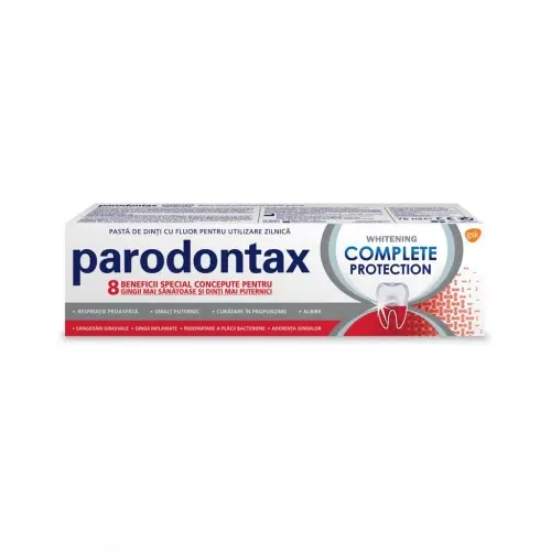 Parodontax pasta de dinti Complete Protection Whitening 75ml Zephyr Labs