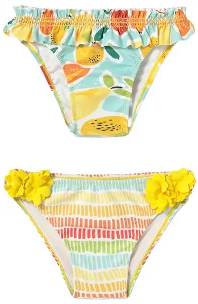 Parte de jos pentru costum de baie Mayoral – 2 bucăți, galben, 9 luni