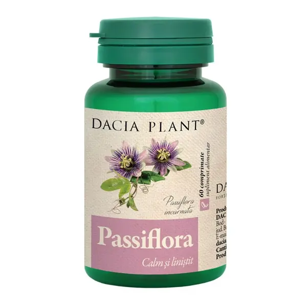 Passiflora, 60 Comprimate, Dacia Plant