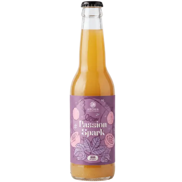 Passion Spark — Suc de Măr și Fructul Pasiunii 330 ml ECO