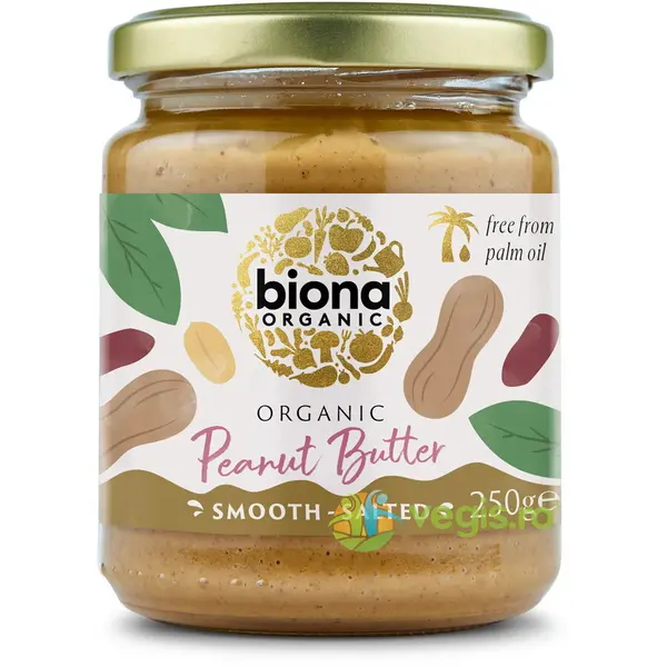 Pasta de Arahide Cremoasa cu Sare Ecologica/Bio 250g