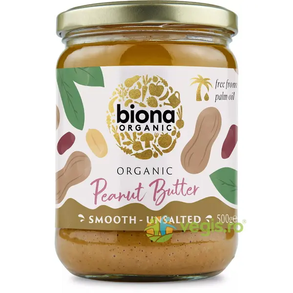Pasta de Arahide Cremoasa fara Sare Ecologica/Bio 500g