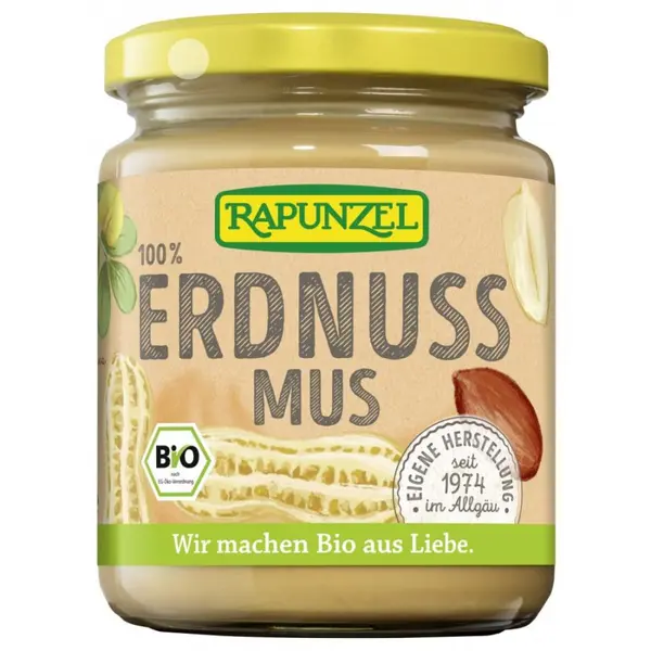 Pasta de arahide fina vegana, eco - 250 g