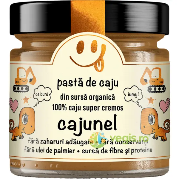 Pasta de Caju fara Zahar Adaugat Cajunel Secretele Evei 250g