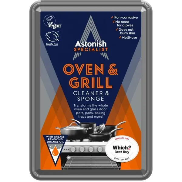 Pasta de Curatat pentru Cuptor si Gratar, 250 g, Astonish