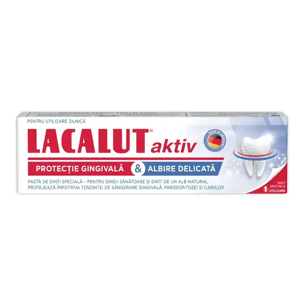 Pasta de dinti Aktiv Whitening, 75 ml, Lacalut