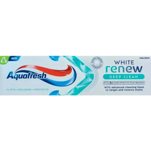 Pasta de Dinti Aquafresh White Renew Deep Clean, 75 ml