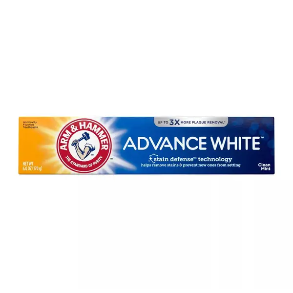 Pastă de Dinți, Arm & Hammer, Advance White, Extreme, pentru Albirea Dinților, cu Bicarbonat și Peroxid, 170 g