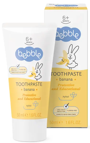 Pasta de dinti Bebble - Banana, 50 ml