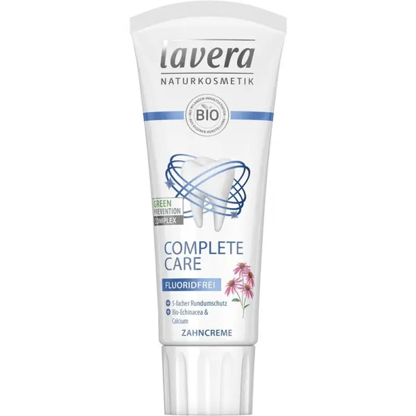 Pasta de Dinti Bio cu Echinacea, Ingrijire Completa, fara Fluor, 75 ml LaVera