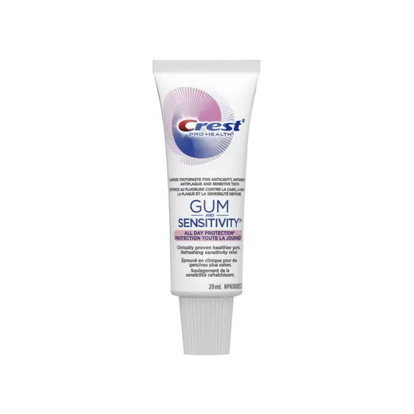 Pasta de Dinti, Crest, 3D White, Gum and Sensitivity, 20ml