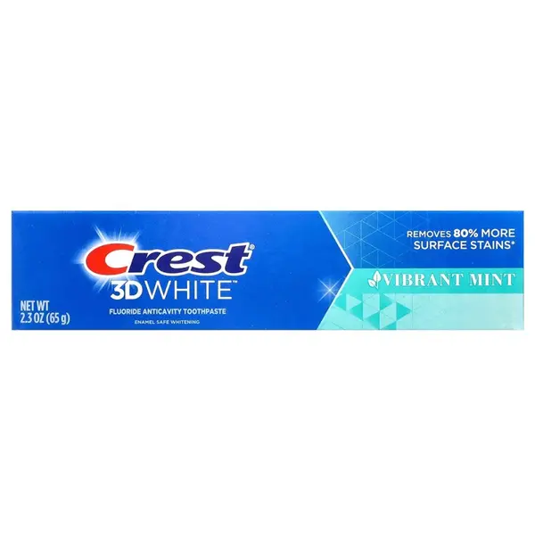 Pasta de Dinti, Crest, 3D White Vibrant Mint, Albire și Respirație Proaspătă, 65gr
