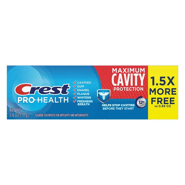 Pasta de Dinti, Crest, Pro-Health Maximum Cavity Protection, Protecție Maximă Împotriva Cariilor, 73gr