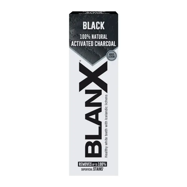 Pasta de dinti cu carbune Black, 75ml, BlanX