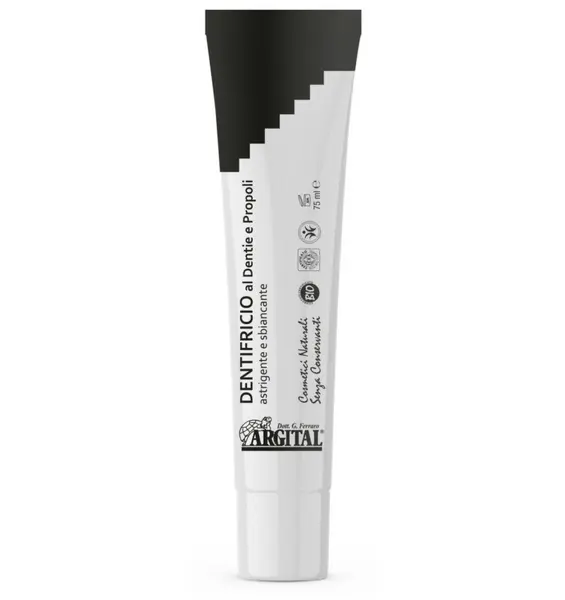 Pasta de dinti cu dentie (carbune de fag) si propolis, 75 ml