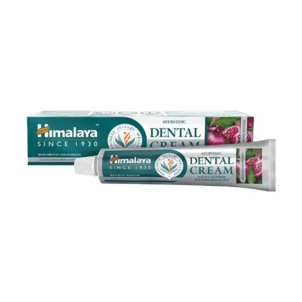 Pasta de dinti cu extract de neem si rodie Dental Cream, 100 g, Himalaya