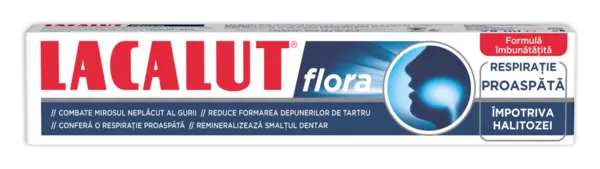 Pasta de dinti Flora, 75ml, Lacalut