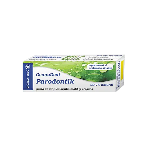 Pasta de dinti GennaDent Parodontik 75ml - Vivanatura