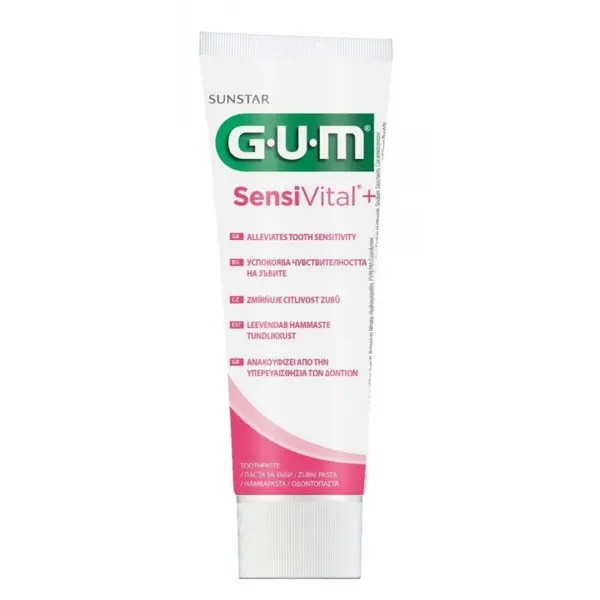 Pasta de Dinti, GUM, SensiVital, Reduce Sensibilitatea Dentara, 75gr
