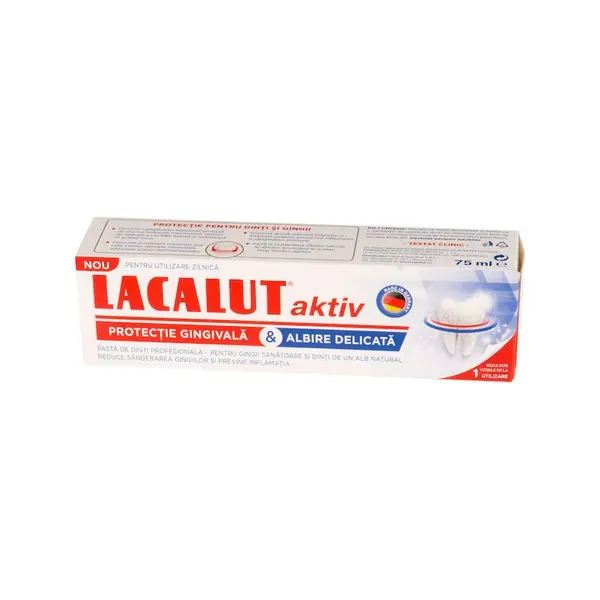 Pasta de dinti Lacalut Aktiv | 75 ml