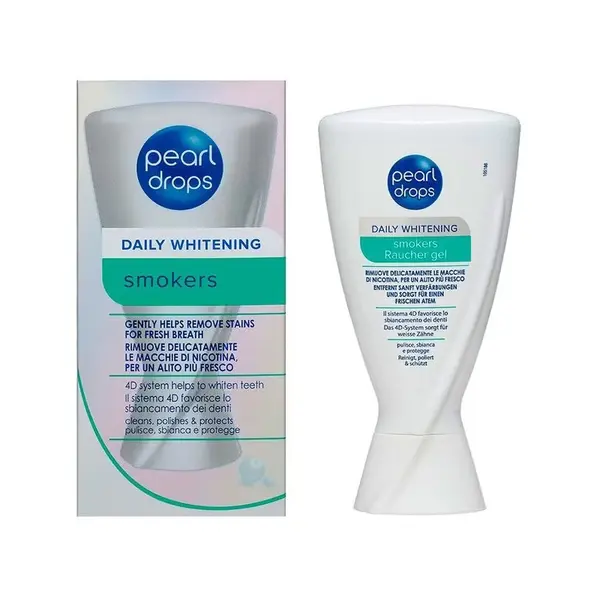 Pasta de Dinti, Pearl Drops, Daily Whitening, pentru Albirea Dintilor, Indeparteaza Petele de Fumat, 50ml