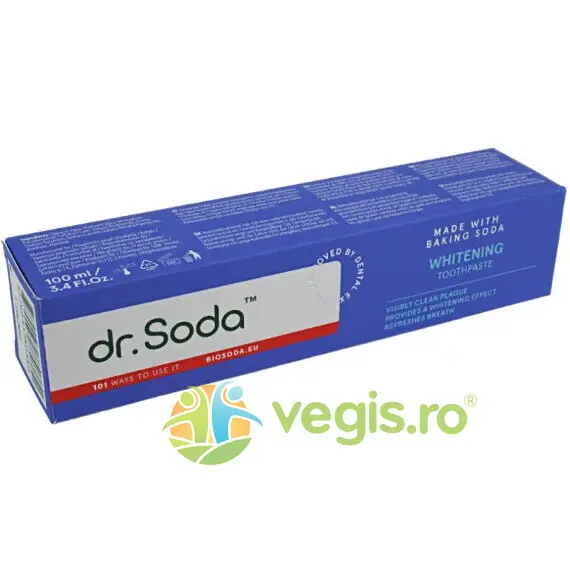 Pasta de Dinti pentru Albire cu Bicarbonat de Sodiu 100ml