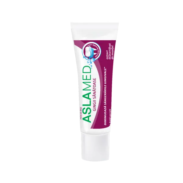 Pasta de dinti pentru gingii sanatoase, 75ml, AslaMed