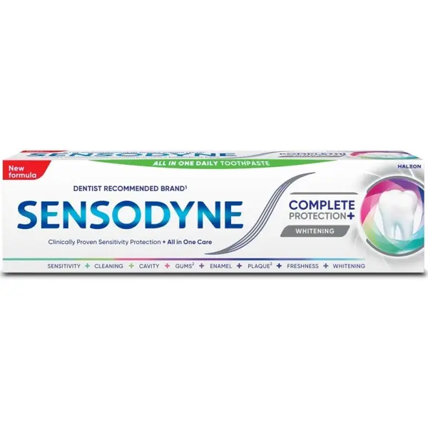 Pasta de Dinti Sensodyne Complete Protection Plus Whitening, 75 ml