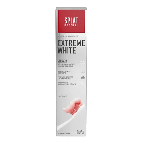 Pasta de dinti special Extrem White, 75 ml, Splat