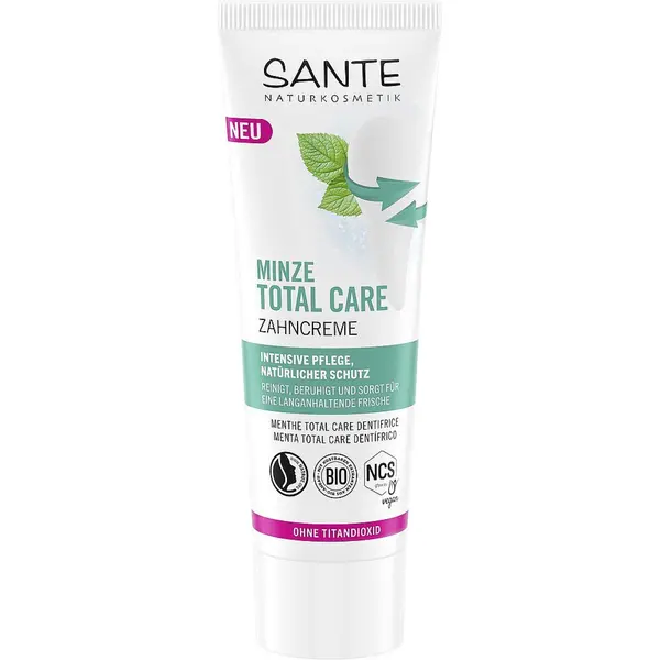 Pasta de dinti Total Care cu menta si fluor - 75 ml