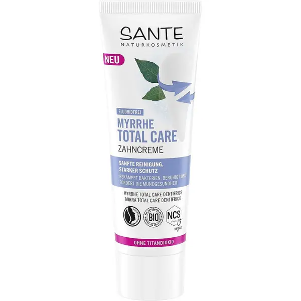 Pasta de dinti Total Care cu smirna fara fluor - 75 ml