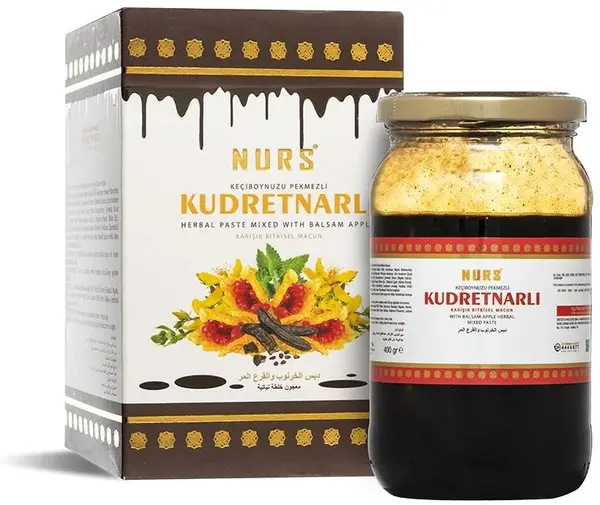 Pastă de plante cu melasă de roșcove și pepene amar, 400 ml, Nurs Lokman Hekim