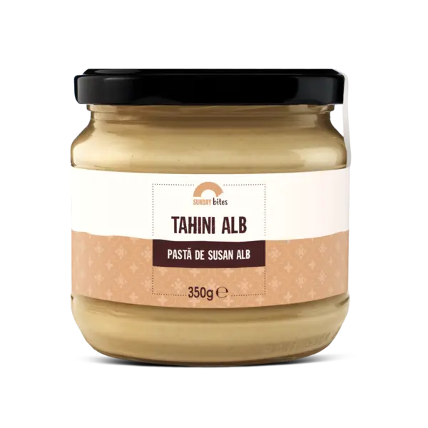 Pasta de susan alb Tahini Alb, 350g, Sunday Bites
