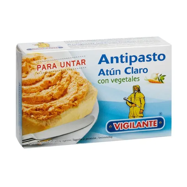 Pasta de Ton Yellowfin cu Legume, Vigilante, 115 g
