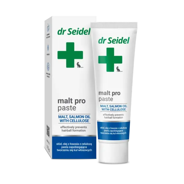 Pasta pentru eliminarea ghemotoacelor Dr Seidel Malt Pro 115 gr