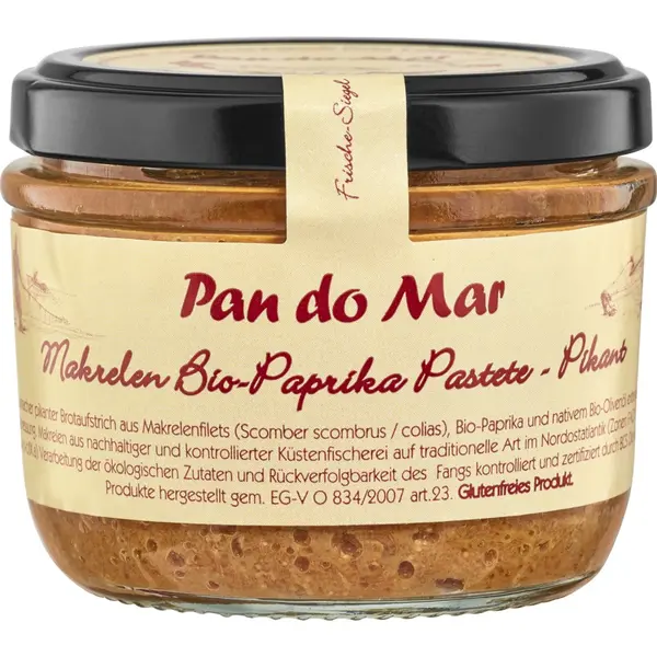 Pasta picanta de macrou cu boia bio fara gluten - 125 g