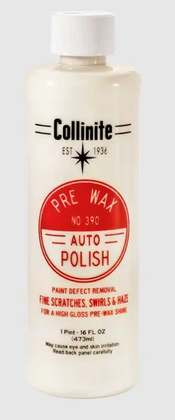 Pasta polish COLLINITE 390 Pre-wax Auto Polish 473 ml