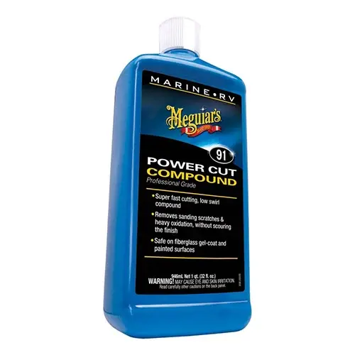 Pasta polish pentru ambarcatiuni 946 ml - Meguiar s Marine RV Pro Grade Power Cut Compound