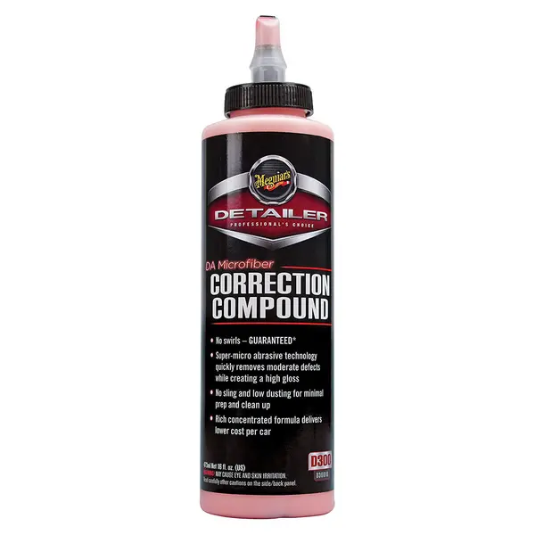 Pasta polish pentru defecte minore MEGUIAR'S Microfibre Correction Compound 473ml
