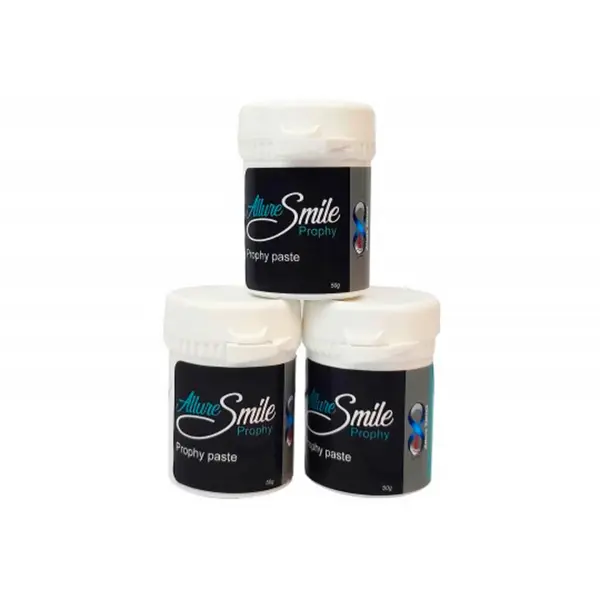Pasta profilactica profesionala, AllureSmile Prophy Paste, 250 gr, granulatie mica