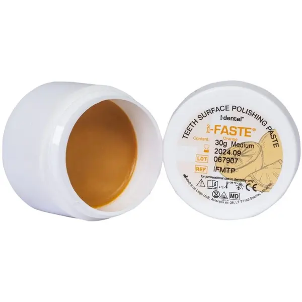 Pasta Profilaxie I-Faste, Granulatie Medie, Aroma de Portocale, 30G