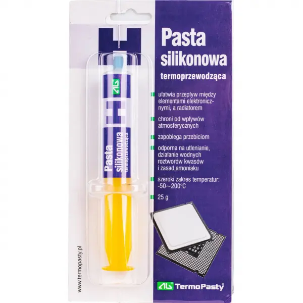 Pasta Termoconductoare AG Termopasty, Tip Seringa, 25g ART.AGT-056